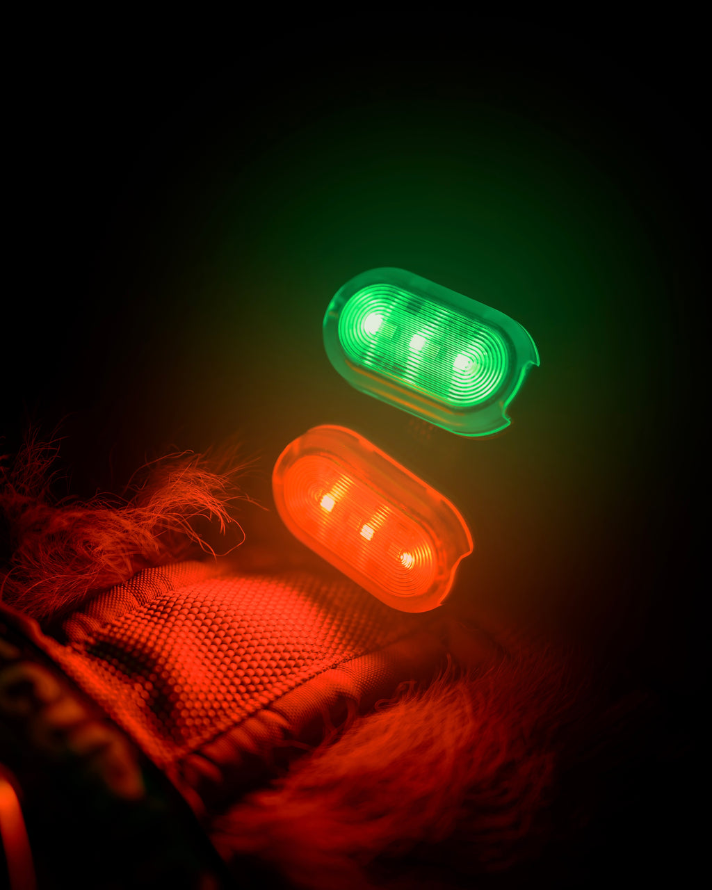 Reelight SWITCH safety light (orange/white)