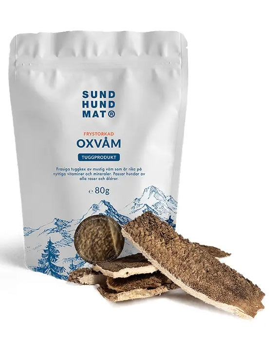 Frysetørret Oksevom - 80g