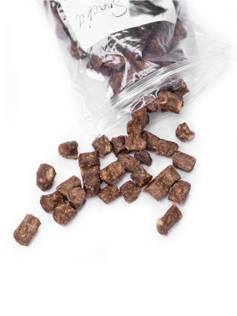 Snack’it mini trainers kyllingekød
Naturlig snack
Hundegodbid
Træningsgodbid