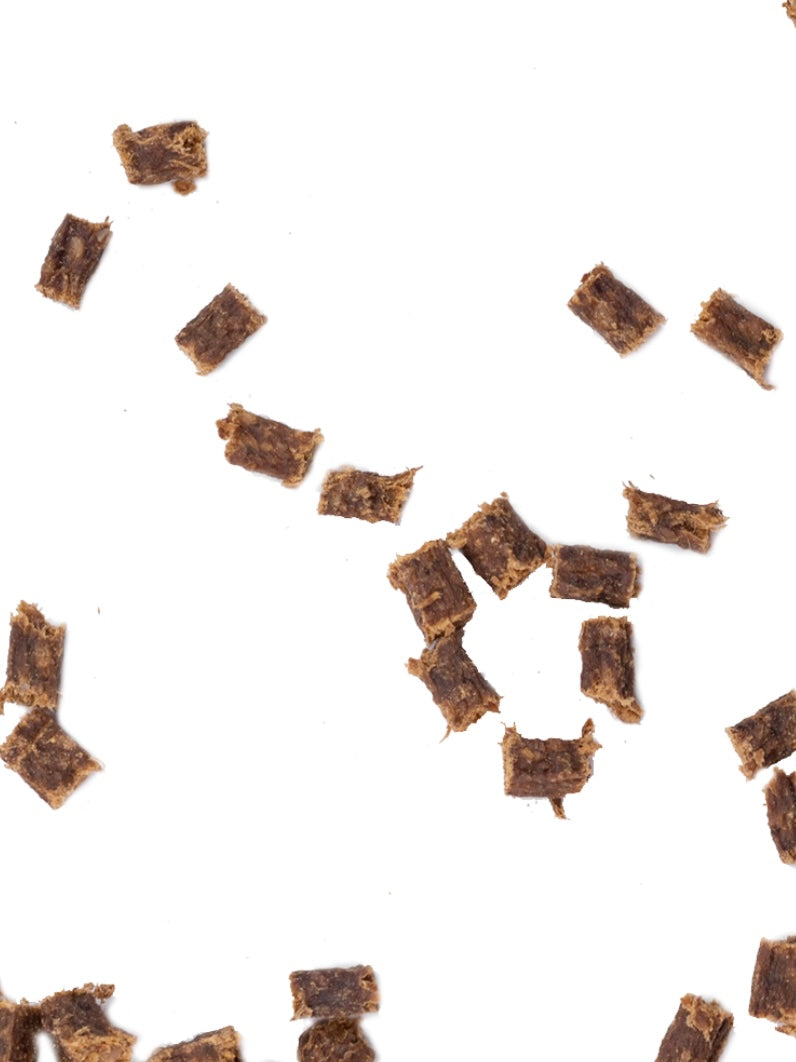 Snack’it lammeterninger (bløde)
Naturlig snack
Hundegodbid
Træningsgodbid