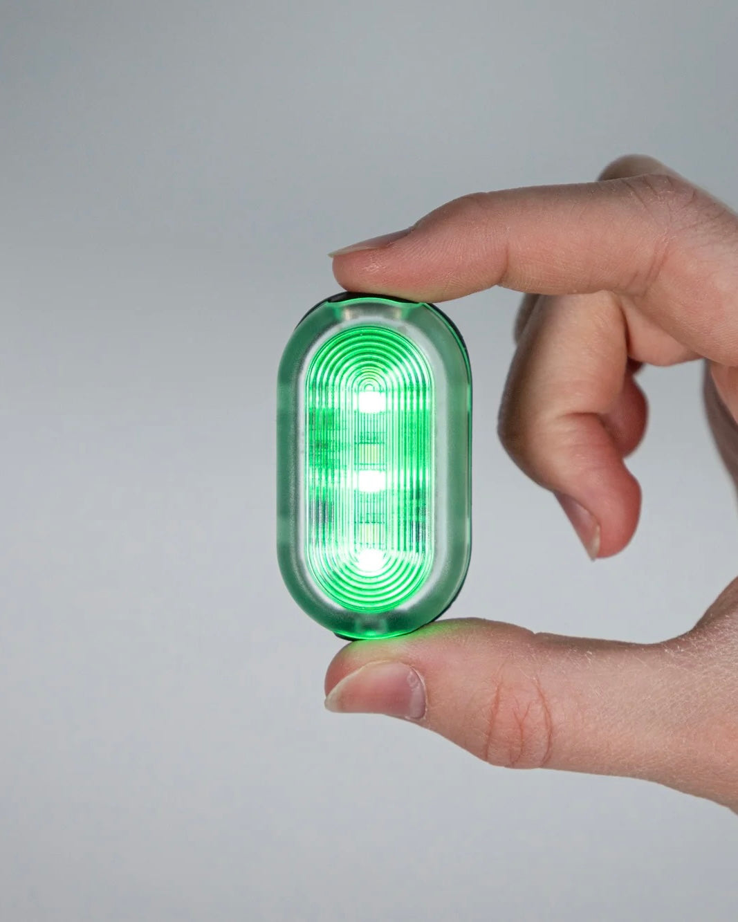 Reelight SWITCH safety light (green/white)