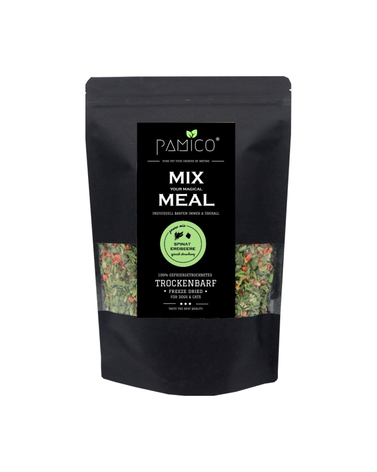 Pamico Mix Meal Spinat & Jordbær Tørbarf