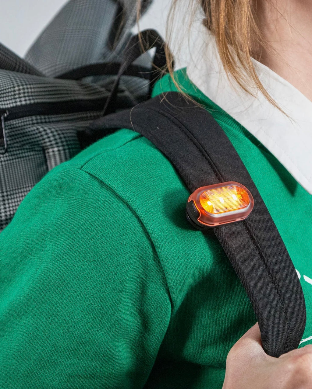 Reelight SWITCH safety light (orange/white)