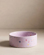 Purple Dot Keramikskåle - 2 stk, 16,5 cm