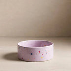 Purple Dot Keramikskåle - 2 stk, 16,5 cm