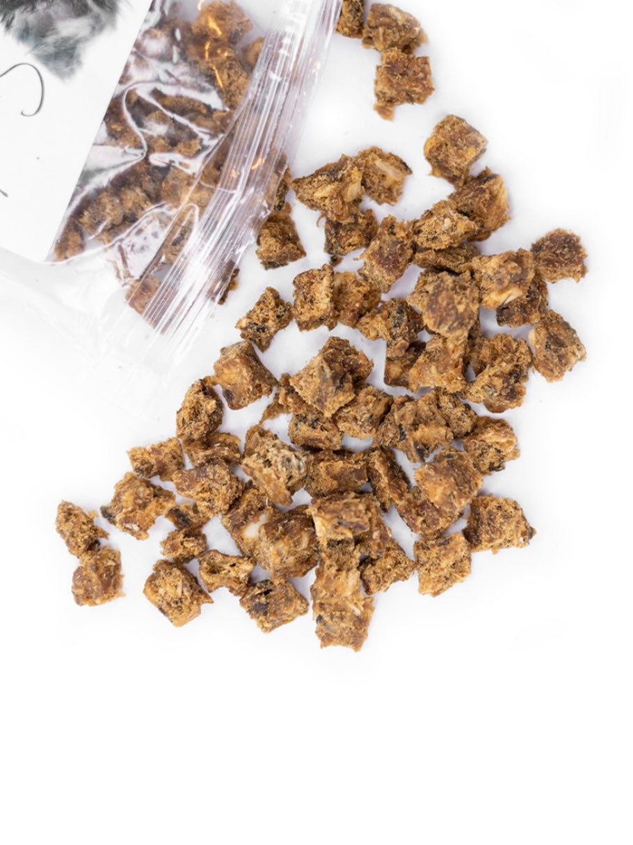 Snack’it mini trainers makrel
Naturlig snack
Hundegodbid
Træningsgodbid