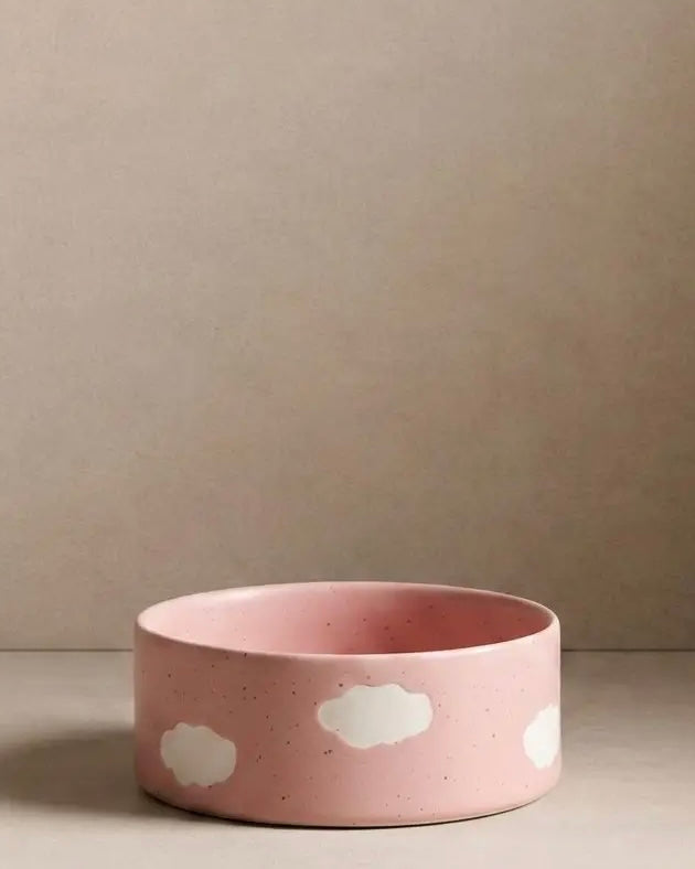 Pink Cloud Keramikskåle - 2 stk, 16,5 cm