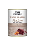 FourFriends Single Protein Venison with sweet potato 400g