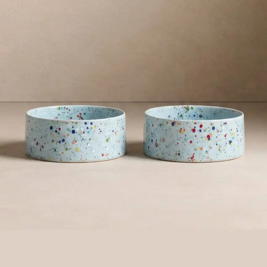 Sky Dot Keramikskåle - 2 stk, 16,5 cm