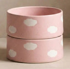Pink Cloud Keramikskåle - 2 stk, 16,5 cm