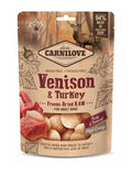 Carnilove Freeze-Dried Raw Snacks Venison & Turkey 60g