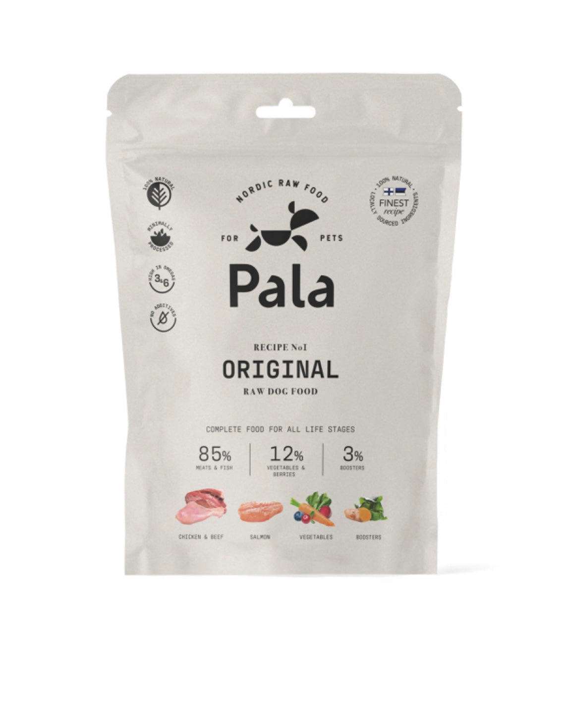 Recipe #1 Original / Kylling, Okse & Laks 400g