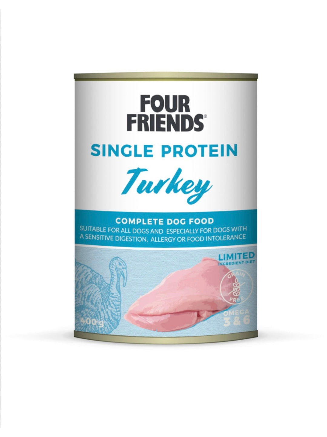 FourFriends Single Protein Turkey 400g