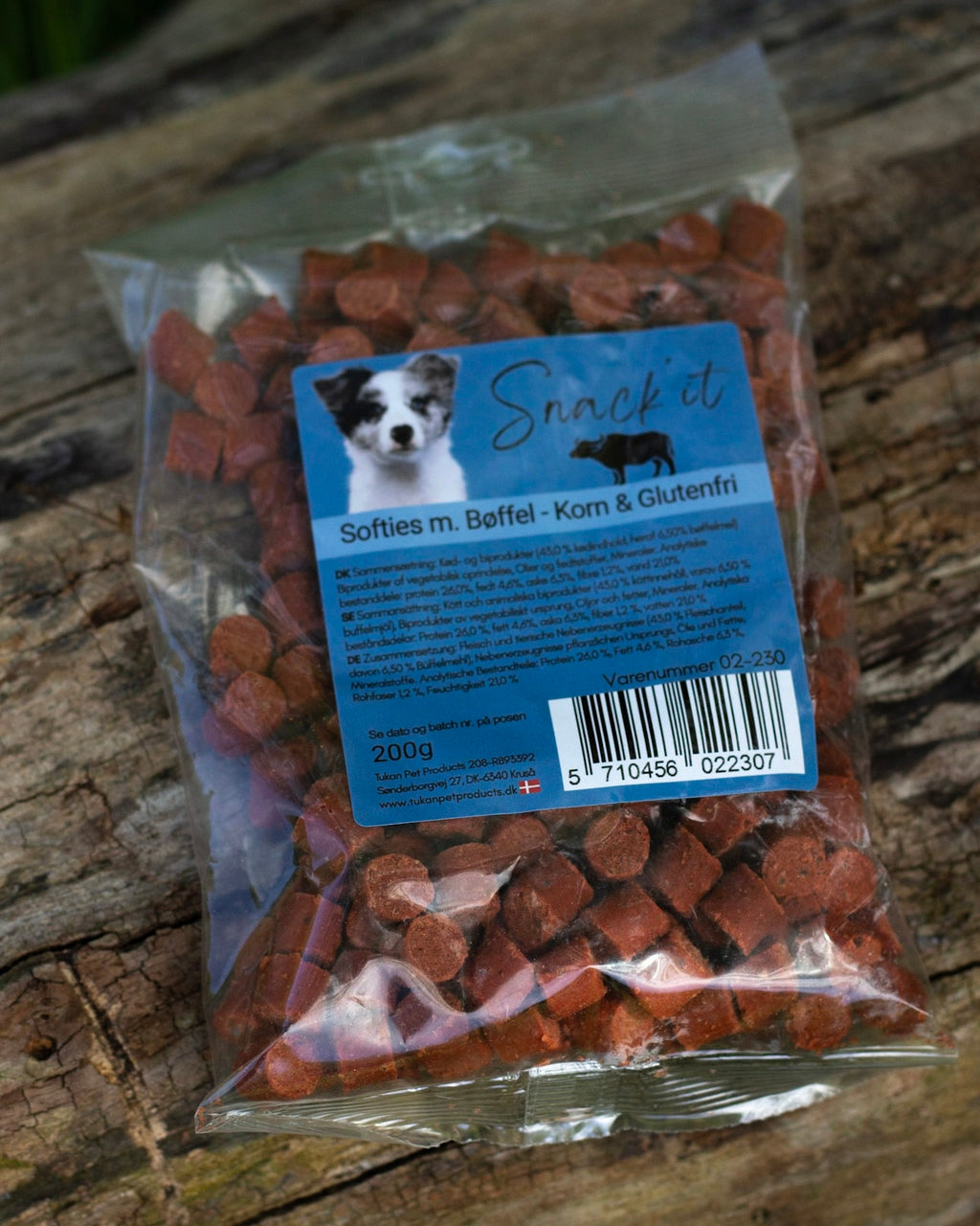 Softies m. Bøffel - Korn & Glutenfri 200g