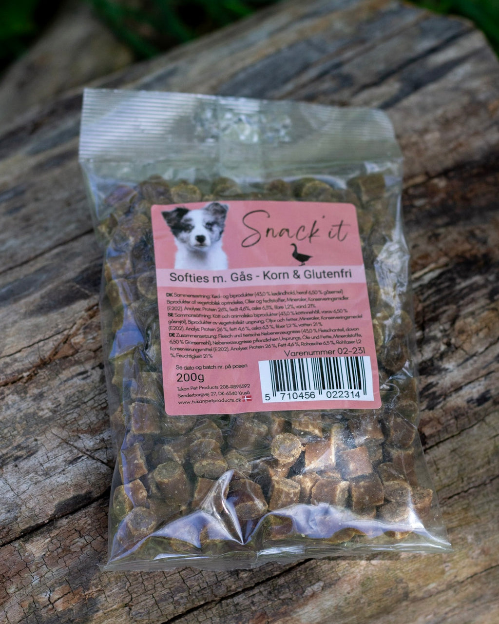 Softies m. Gås - Korn & Glutenfri 200g
