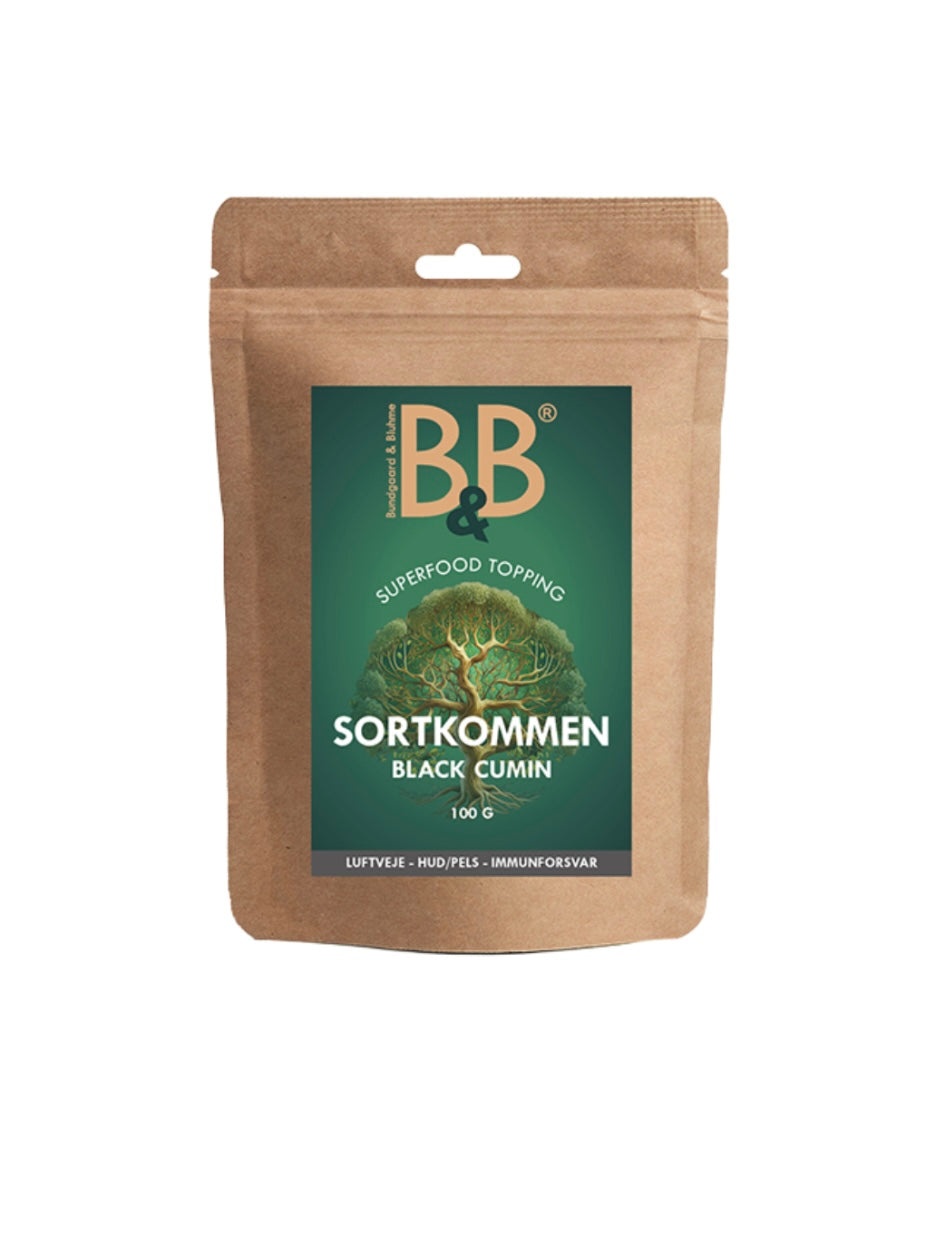 B&B Øko Sortkommen 100g
