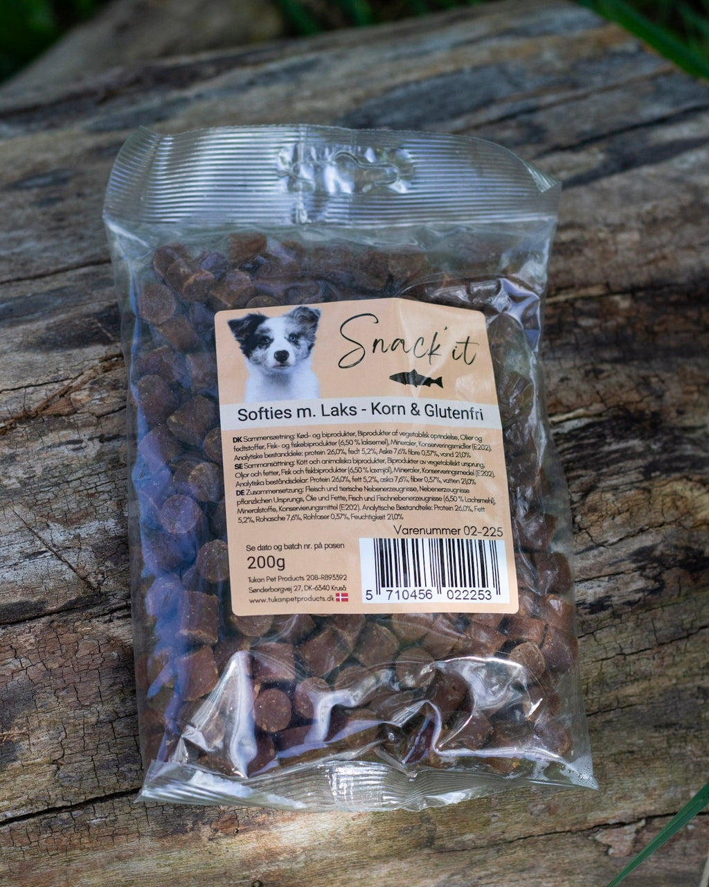 Softies m. Laks - Korn & Glutenfri 200g