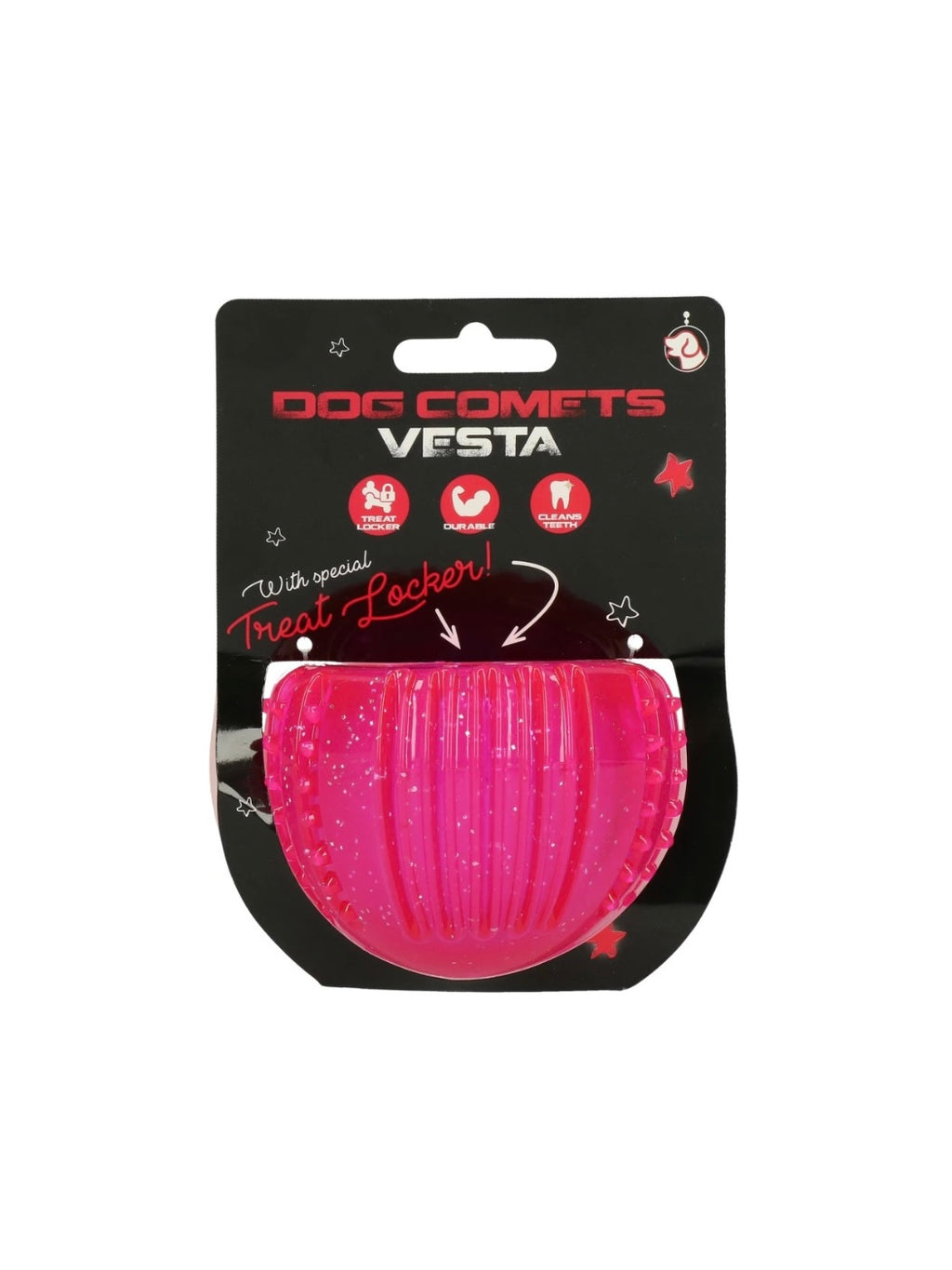 Dog Comets Treat Locker (Pink)