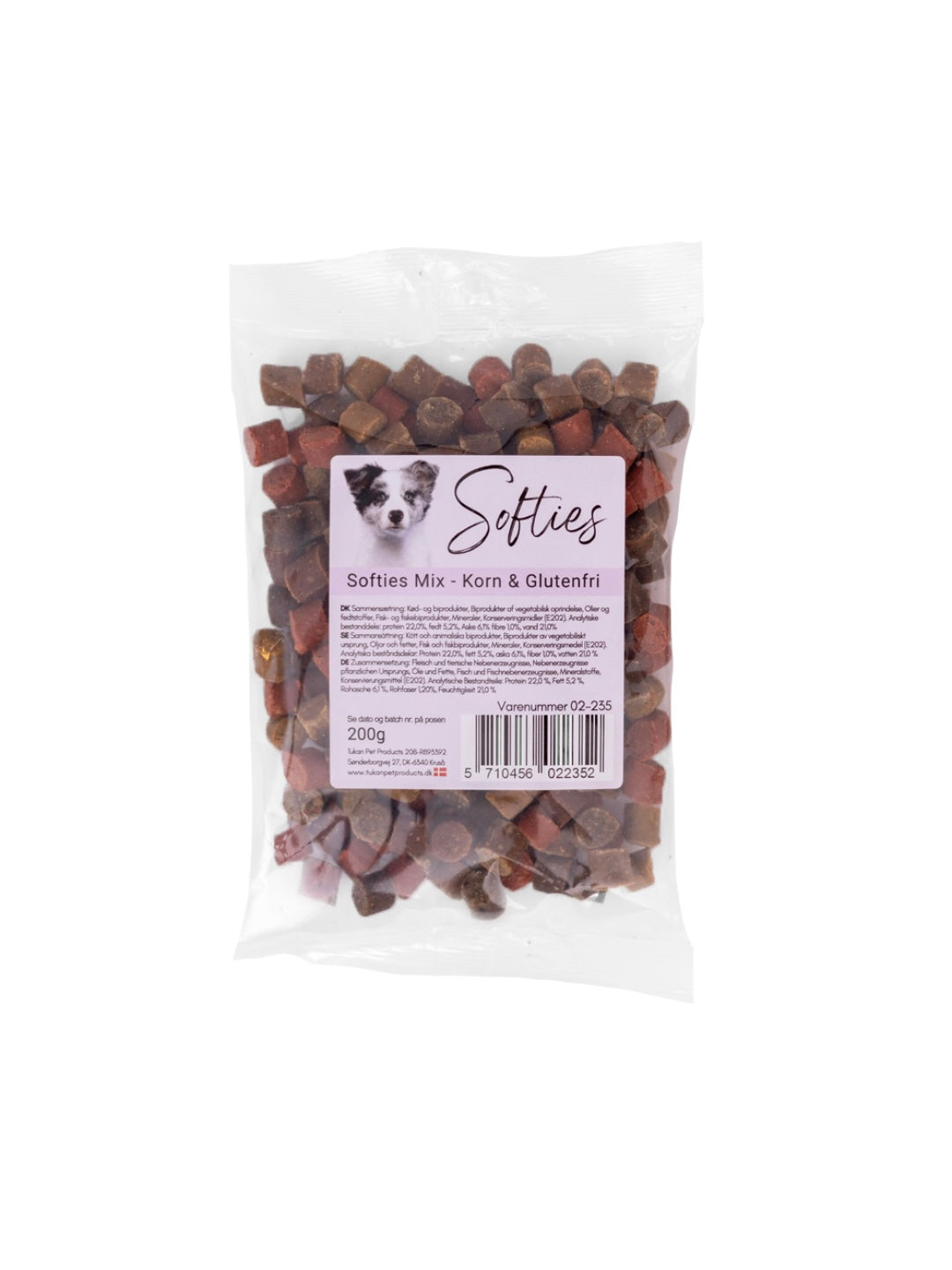 Snack’it softies m. Mix
Naturlig snack
Hundegodbid
Træningsgodbid